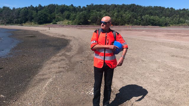 Snart åpner nye Langøyene: Avfall og miljøgifter dekket av 360.000 tonn sand og grus