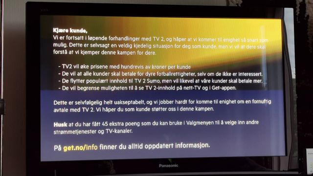 Slutt å lyve, TV 2 eller Telia!