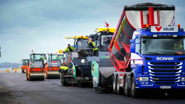 Velde kaprer ny kontrakt: Skal levere 130.000 tonn asfalt til Nye Veier-prosjekt