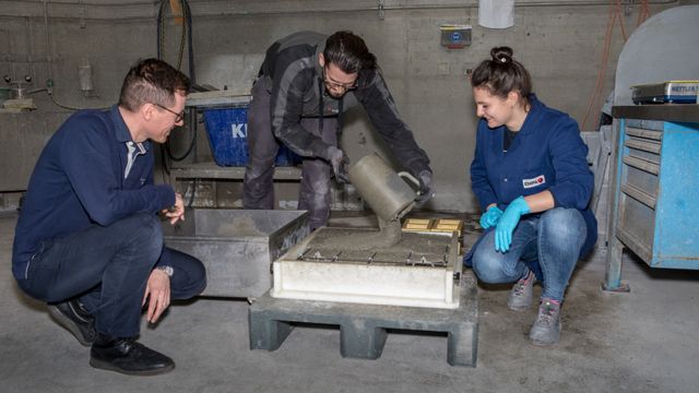 Forskere lager spennarmert betong uten å spenne armeringen