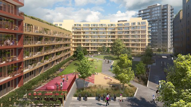 Storutbygging på Ulven i Oslo