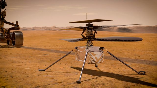 Nordmann skal styre det første flygende fartøyet på Mars