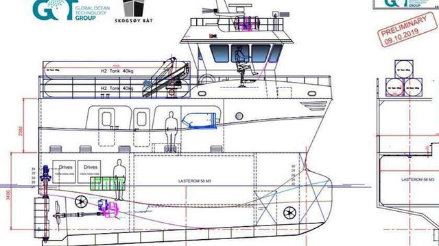Skulle bygge verdens første hydrogenfiskebåt - ble for dyrt