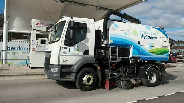Hydrogen i dieselmotoren kan gi store utslippskutt fra nyttekjøretøy