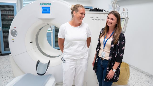 De nye CT-maskinene Ullevål scanner pasienten i løpet av sekunder og gir kirurgene VR-modeller av hele kroppen