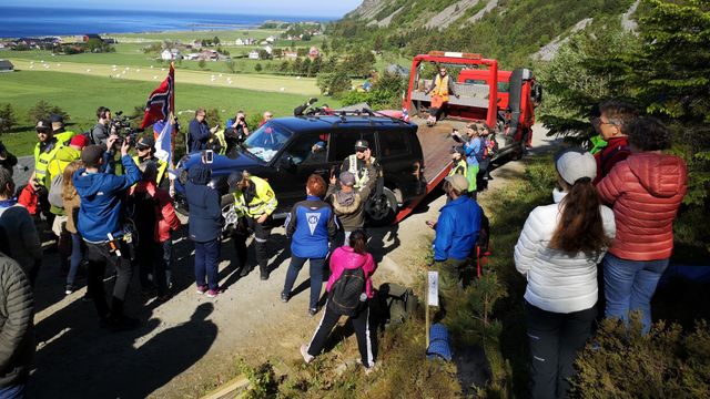 Politiet innfører oppholdsforbud rundt vindkraft­utbyggingen på Haramsøya