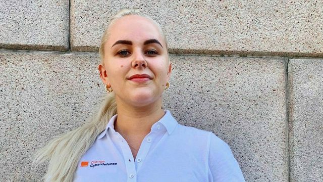 Mia Landsem (23) ansatt som etisk hacker i Orange Cyberdefence Norge