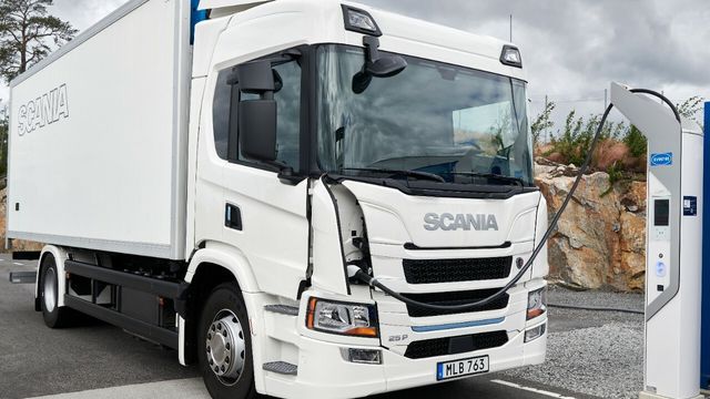 Milepæl for Scania – lanserer sine første elektriske lastebiler