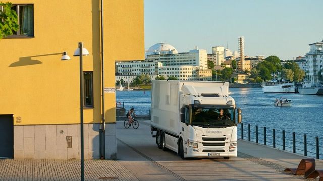 Milepæl for Scania – lanserer sine første elektriske lastebiler