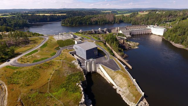 Bygget Europas største elvekraftverk uten tegninger