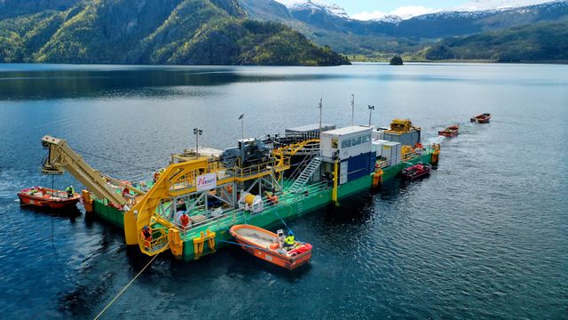 Bygde spesialfartøy for en ukes bruk