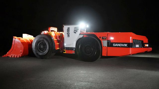 Sandvik presenterer verdens første 18-tonns batterilaster