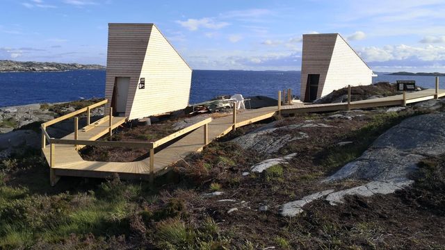 Høyden til tross – disse hyttene skal tåle vind opp mot orkan styrke