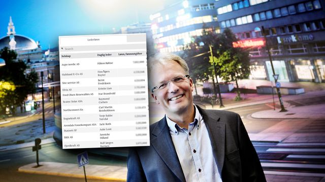 Toppsjefene i norske kraftselskaper tjener millioner i årslønn