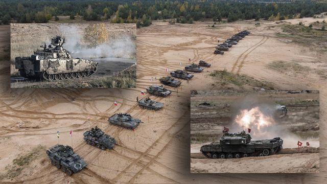Leopard og CV90: Den norske hæren skjøt seg til topps i Latvia