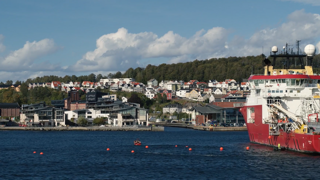 Altibox-fiberen fra Hirtshals har landet i Larvik