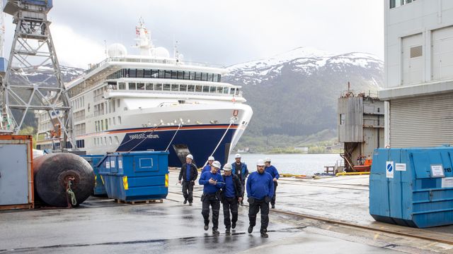 Verft bruker 500.000 dagen på smittevern – bransjen ber om hjelpepakke