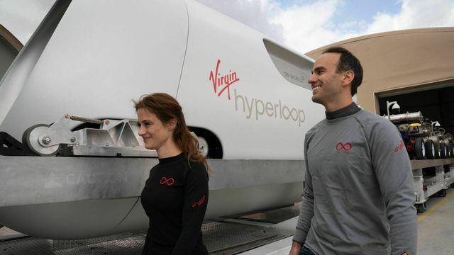 Hyperloop kjører første tur med mennesker om bord