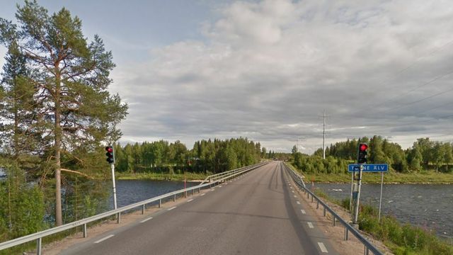 Fant sprekker - må stenge bru i Nord-Sverige umiddelbart for all trafikk
