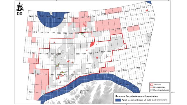 Kun syv oljeselskaper er interessert i nye leteområder i 25. konsesjonsrunde
