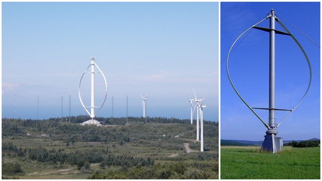 Hvorfor satser man ikke på vertikale vindturbiner?