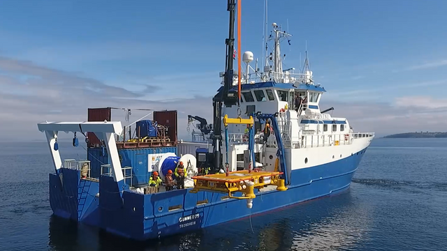 Tester flyvedlikehold på skip