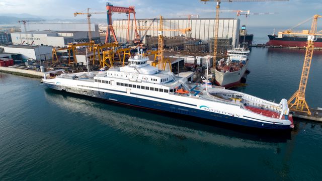El-boom på sjøen: Antall ladestasjoner til ferger firedoblet på to år