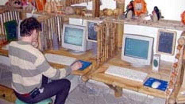 Hvorfor ikke prøve et nesten-hjemmekontor?