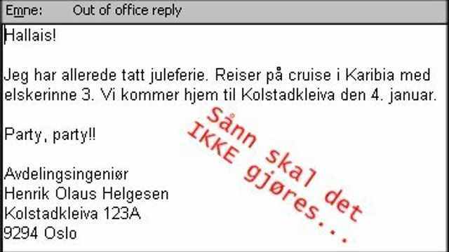 Tyvene elsker "Ute av kontoret"