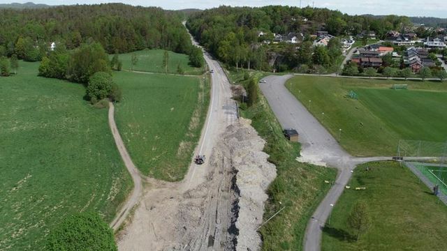 Nytt oppdrag: Gamle E18 ved Larvik skal bli sykkelvei med rulleskibane