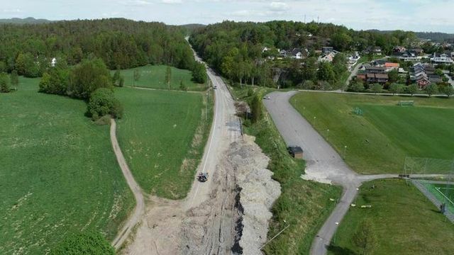 Nytt oppdrag: Gamle E18 ved Larvik skal bli sykkelvei med rulleskibane