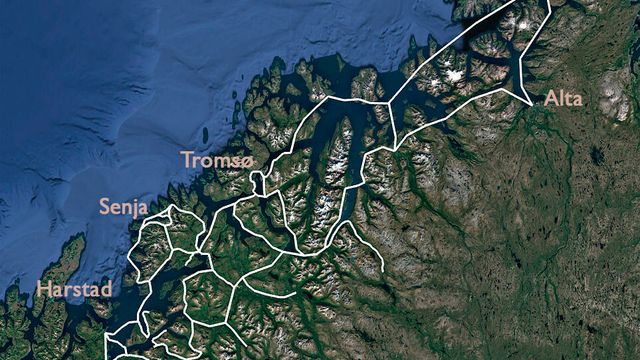 Kobbernettet forsvinner og 1043 hus trenger bredbånd i Troms og Finnmark