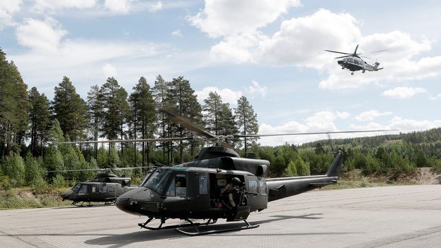 Forsvaret oppgraderer gamle Bell-helikoptre