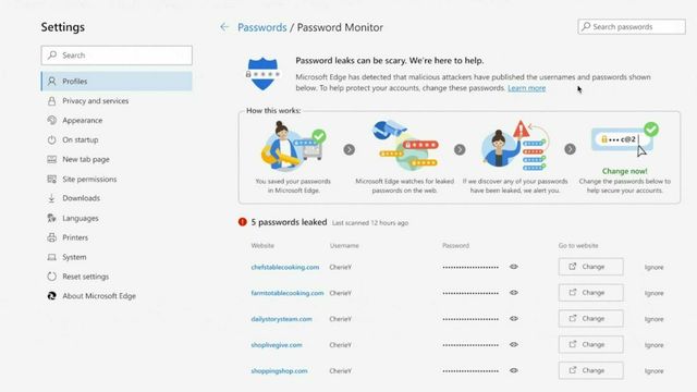 Microsofts nettleser får nye passordfunksjoner som bruker «banebrytende» krypteringsløsning