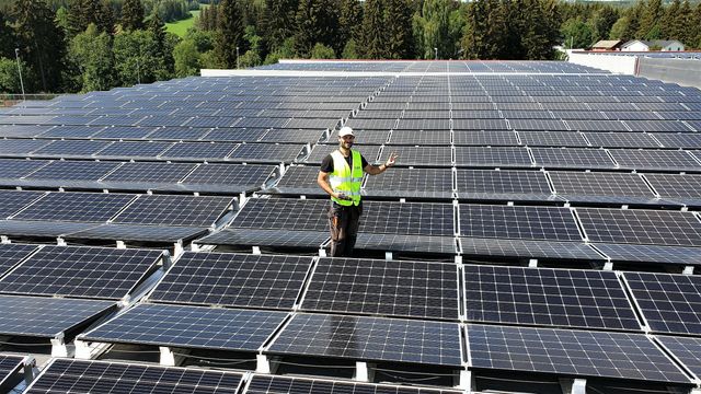 Skatteetaten vil skattlegge solcellepaneler