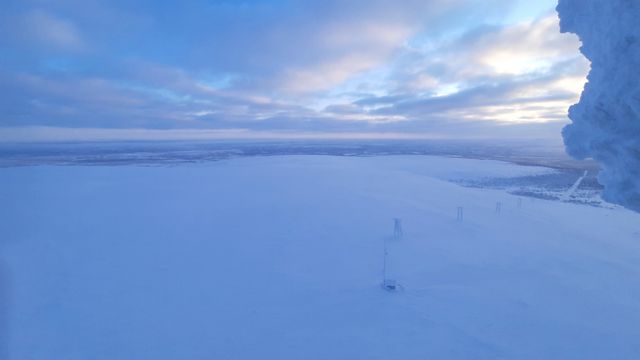 Norges kaldeste mobiltårn dekkes av Ice