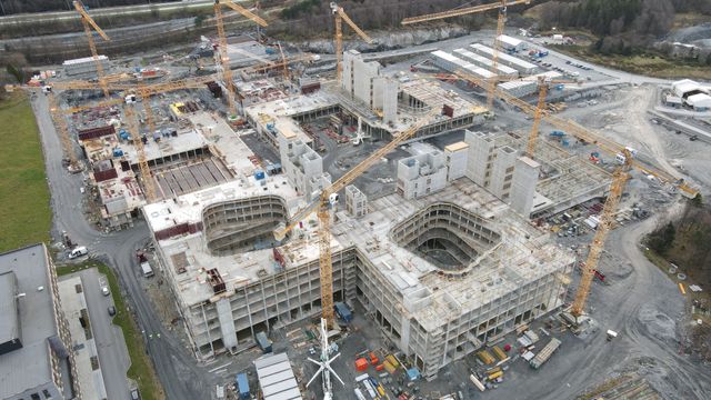 Universitetssykehuset i Stavanger: Fem ganger så stort som Munchmuseet – spekket med ny teknologi