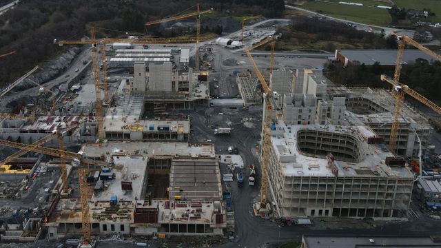 En million kvadratmeter: Her kommer Norges 13 nye og oppgraderte sykehus