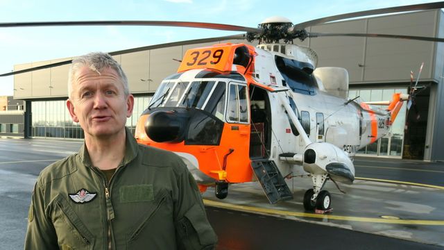 Fredrik hentet Sea King-helikopteret da det var nytt – og satt bak spakene på den siste flyturen