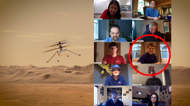 Håvard skal styre Mars-helikopteret fra hjemmekontoret