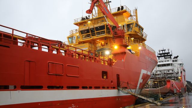 Innfører kondemneringsordning for offshoreskip