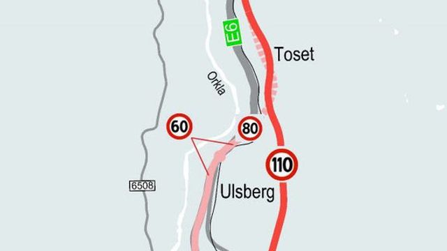 Det ble for dyrt: Nye Veier går tilbake til opprinnelig veilinje på Ulsberg