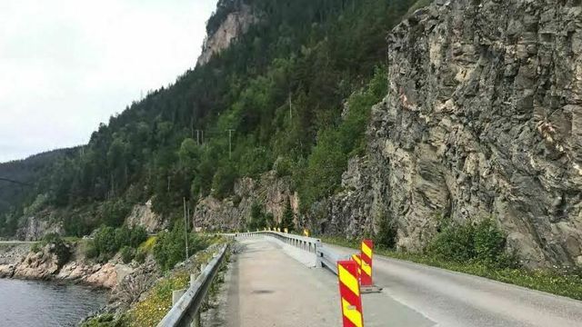 Kontrakt på 1,5 år: Trøndelag skal sikre fjell på 12 steder langs fylkesveiene
