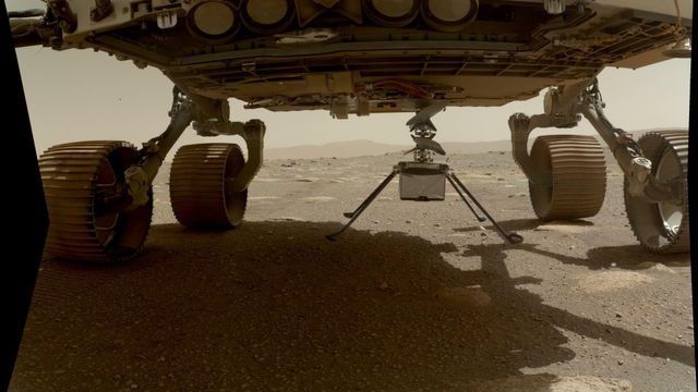 Nasa-drone klarte seg første natt alene på Mars' kalde overflate