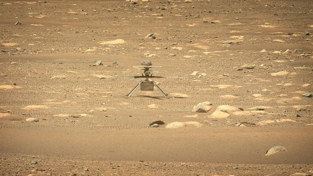 Problemer for Mars-helikopteret