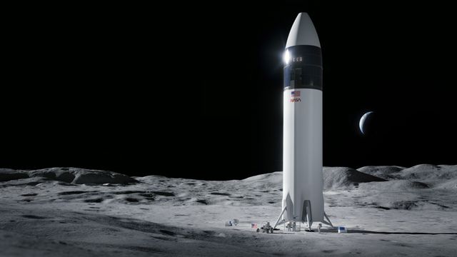 Nederlag for Jeff Bezos: Starship er fremtidens månelander