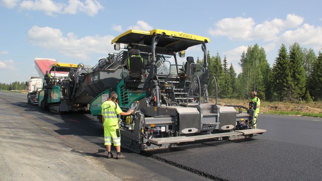 Stange Asfalt har fått rammeavtale for asfaltering i Gjøvikområdet