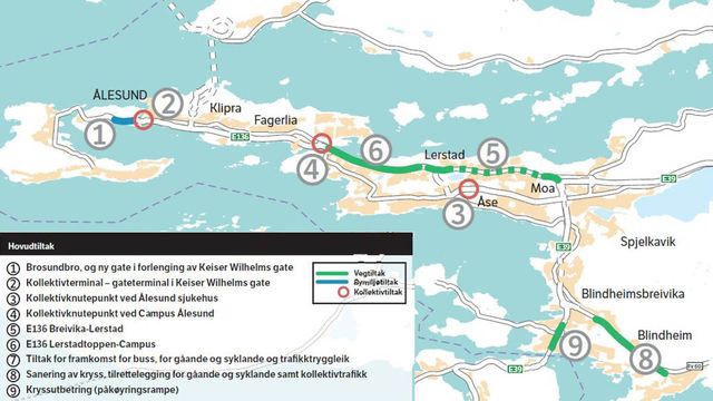 Klart for utbygging av Bypakke Ålesund