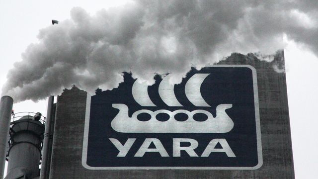 Yara og Trafigura samarbeider om ammoniakk for skip