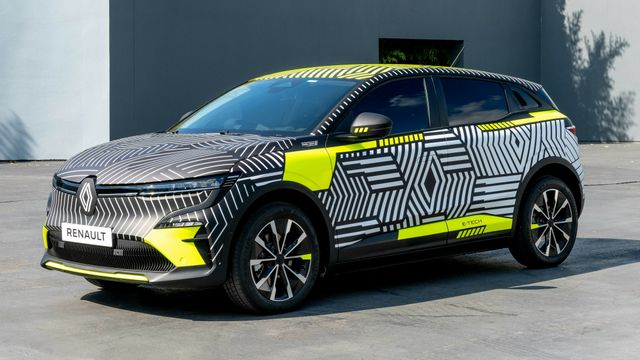 Renault testkjører sin elektriske Mégane